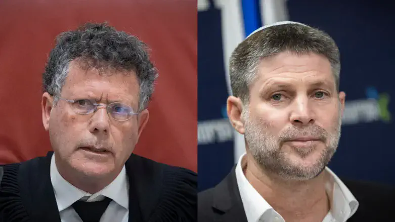 Бецалель Смотрич и Ицхак Амит