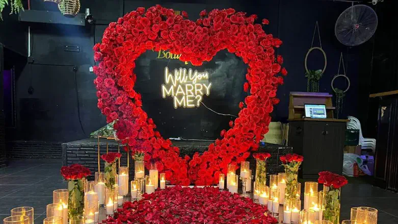 הצעת נישואין באשדוד