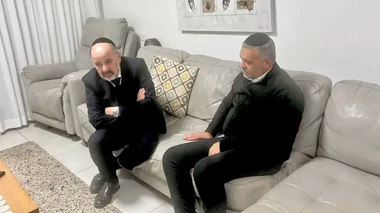 ח"כ מרגי בבית העריק