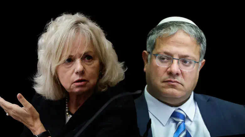 Gali Baharav-Miara and Itamar Ben-Gvir