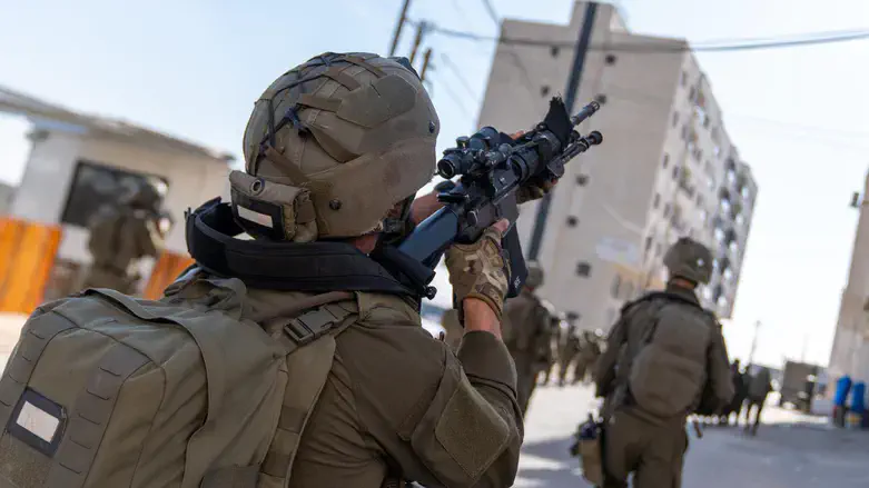 IDF soldiers in Judea and Samaria