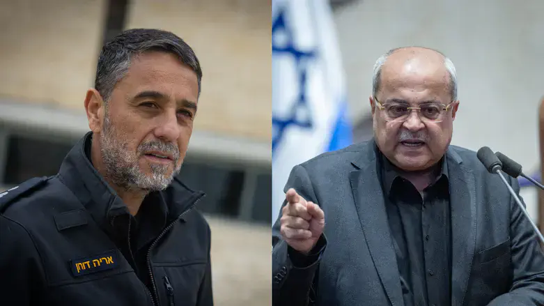 Арье Дорон и Ахмед Тиби