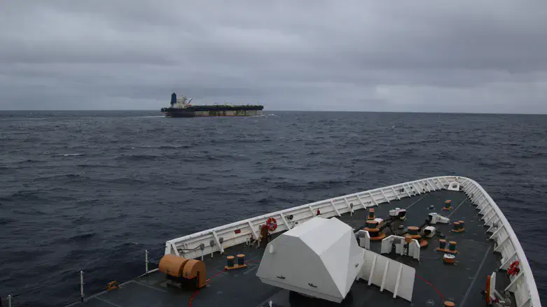 Bella 1 seen in the distance