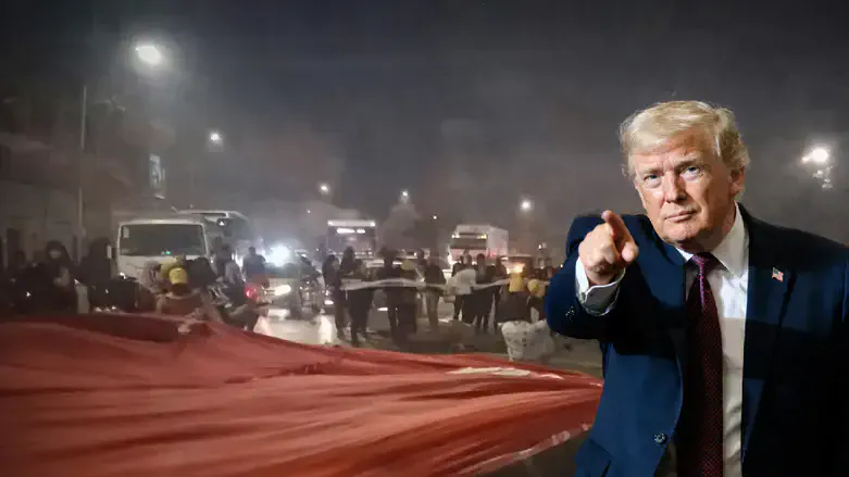 President Donald Trump, protests in Iran