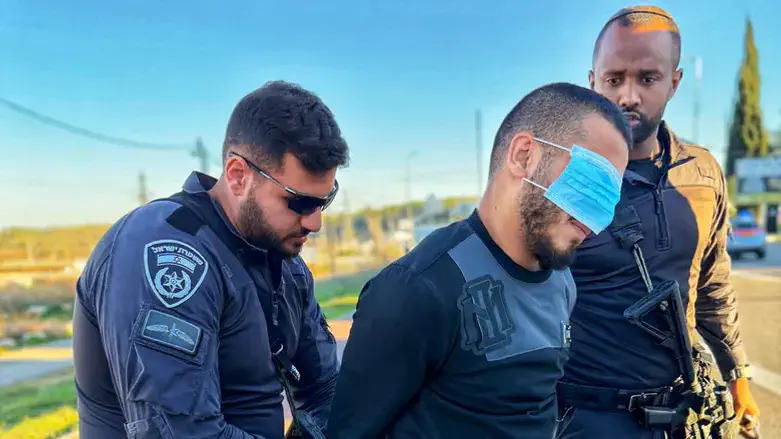 The Palestinian who was arrested