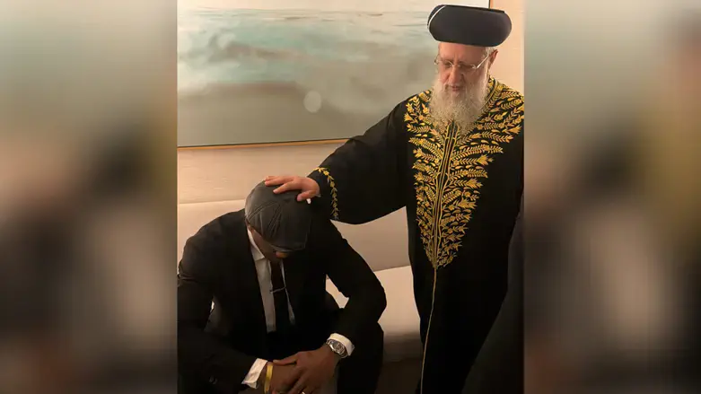 אמארה סטודמאייר נפגש עם הראשון לציון