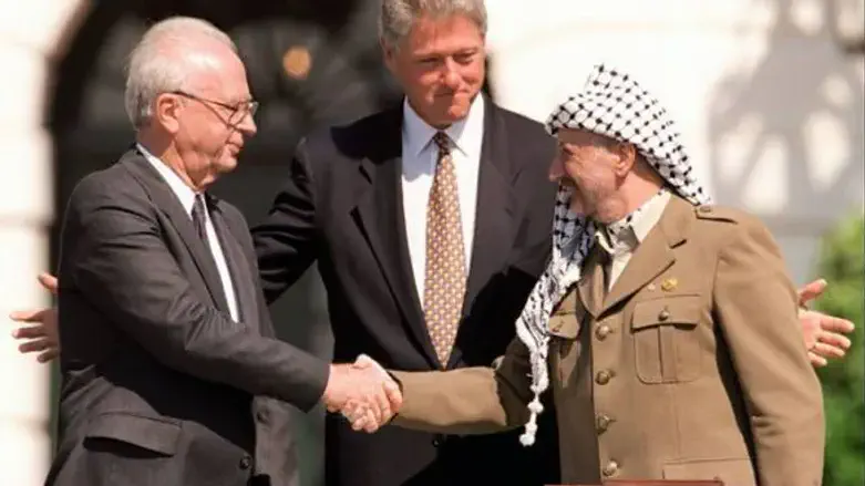 Yitzhak Rabin & Yasser Arafat - Oslo Accords