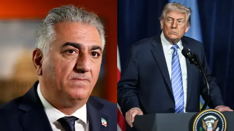 Reza Pahlavi and Donald Trump