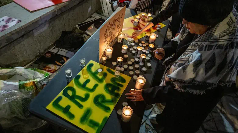 Iranian Jewish community rally in Israel