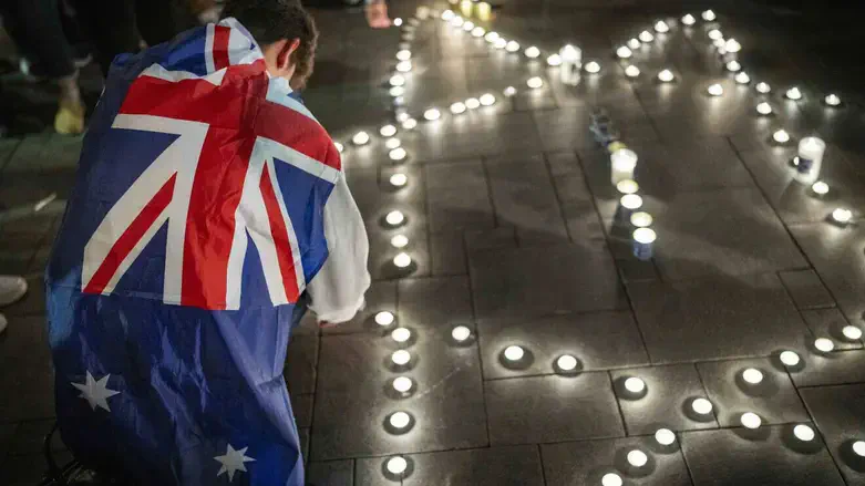 Candles for Bondi Beach massacre victims