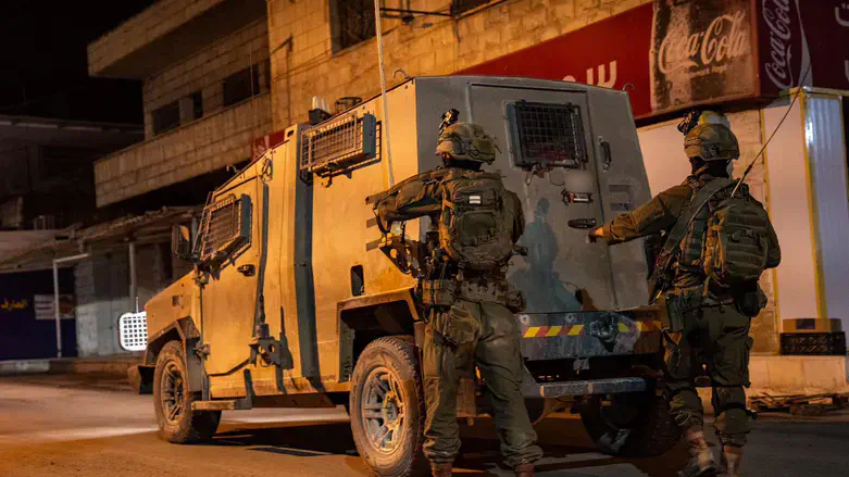 soldiers in Judea and Samaria