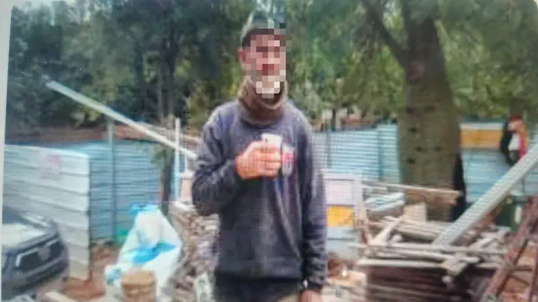 אחד החשודים שעצר