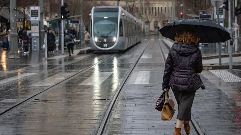 rain in Jerusalem