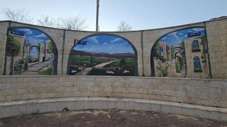 ציור הקיר הייחודי