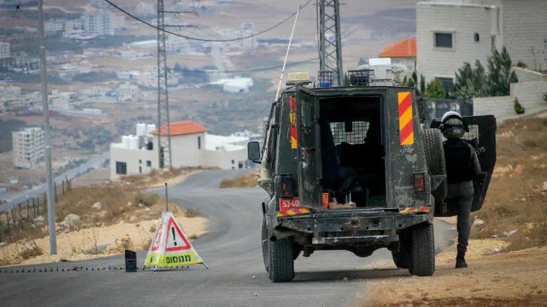 IDF forces near Mount Ebal (illustrative)