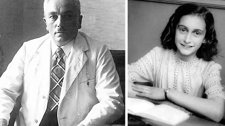 Friedriich Kellner and Anne Frank