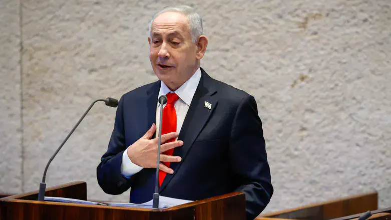 PM Netanyahu in Knesset
