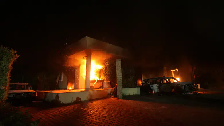 US Consulate in Benghazi during 2012 attack