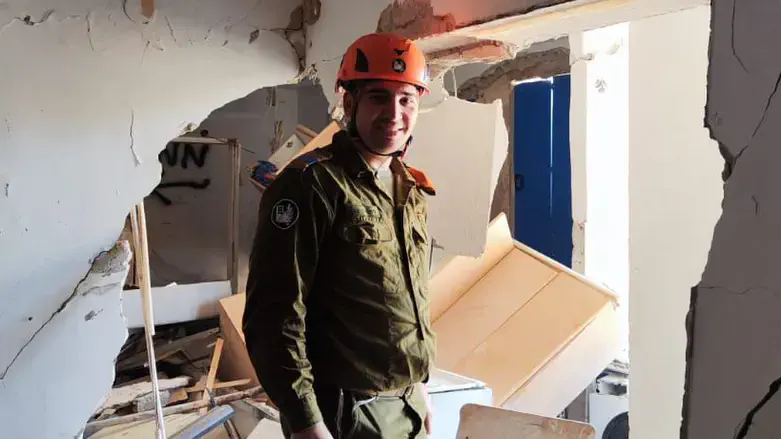 סגן-משנה ניתאי בפעילות פיקוד העורף