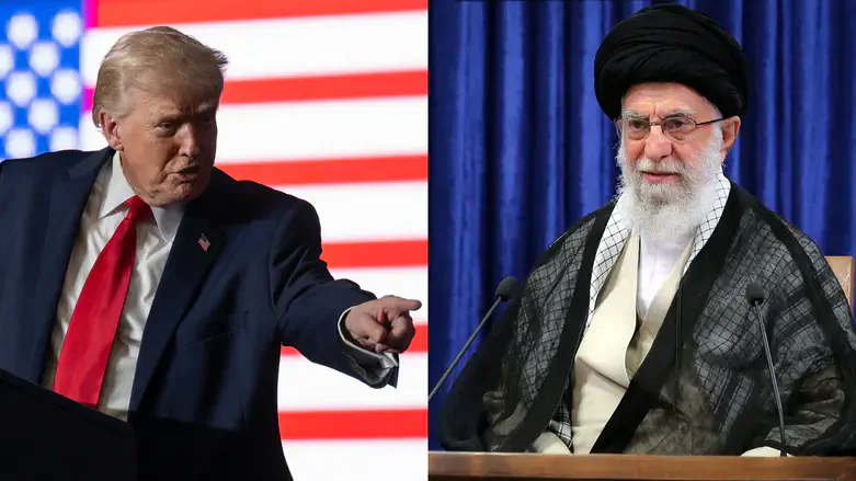 טראמפ וחמינאי