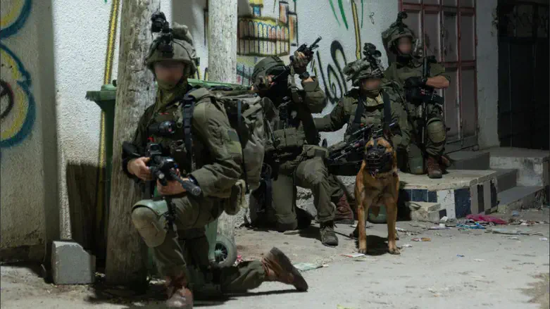 IDF soldiers in Samaria