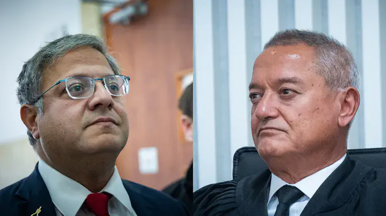 בן גביר והשופט כבוב