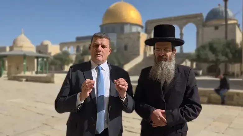 MK Halevi on the Temple Mount