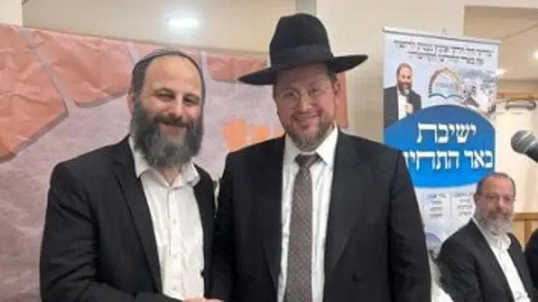 הרב דרעי עם ראש הישיבה