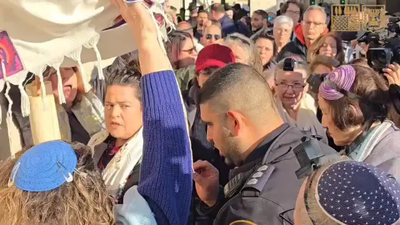 The riots at the Western Wall