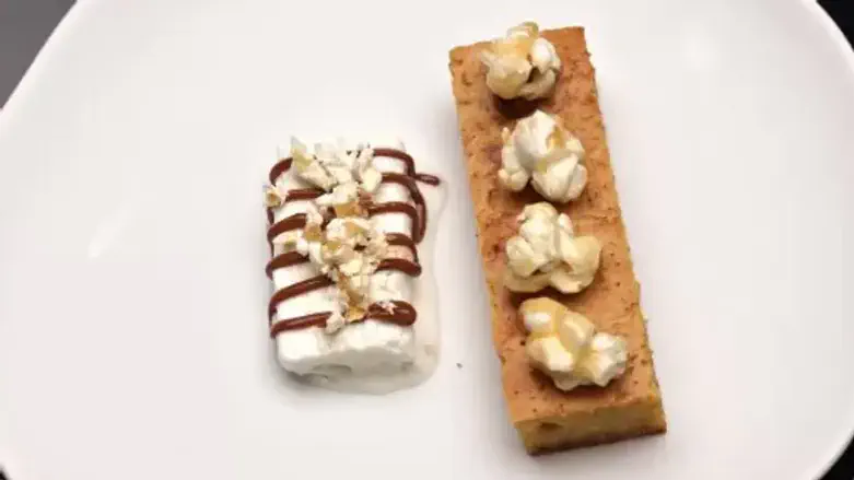 עוגת תירס עם פופקורן מתוק