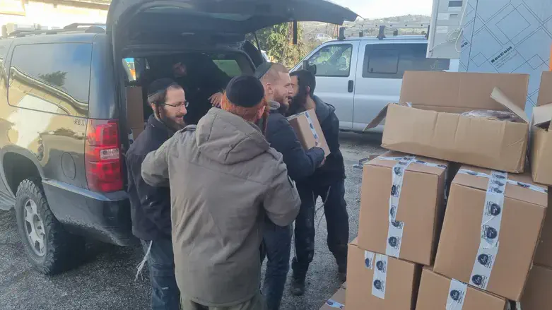 חלוקה של ארגון "המשביע"