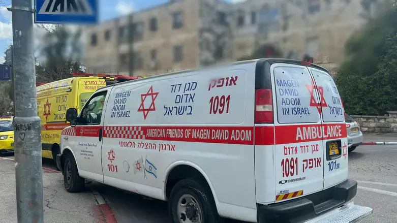 הזירה ממנה פונתה התינוקת