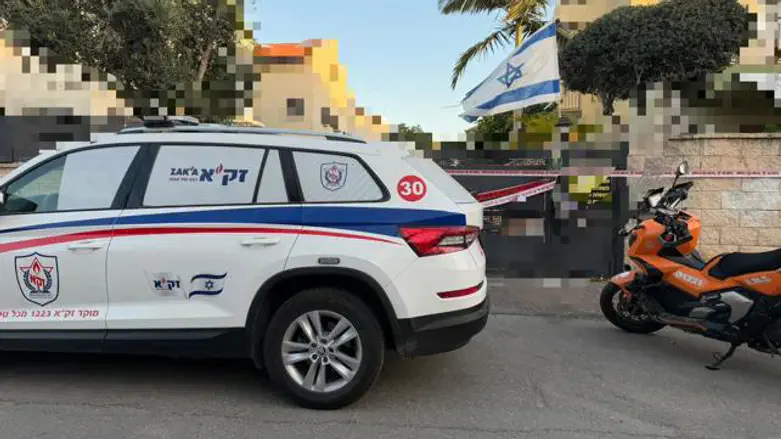 Около места гибели бойца пограничной полиции