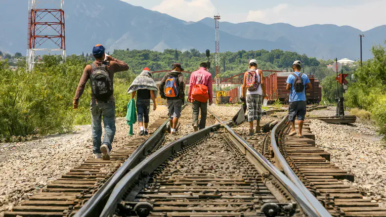 מהגרים בגבול מקסיקו-ארה"ב