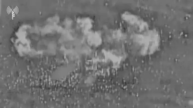תיעוד: חיל האוויר תקף במהלך הלילה באיראן