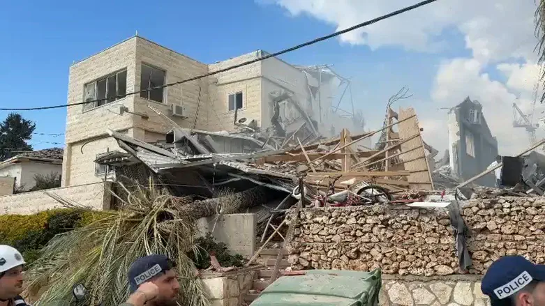 זירת הנפילה בבית שמש