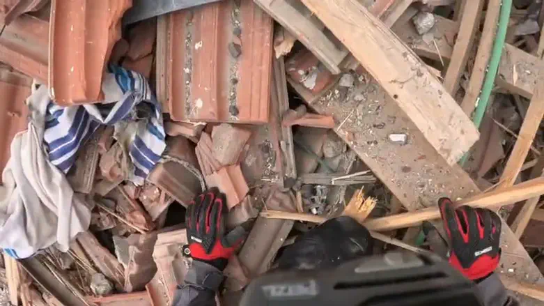 Destruction in Beit Shemesh