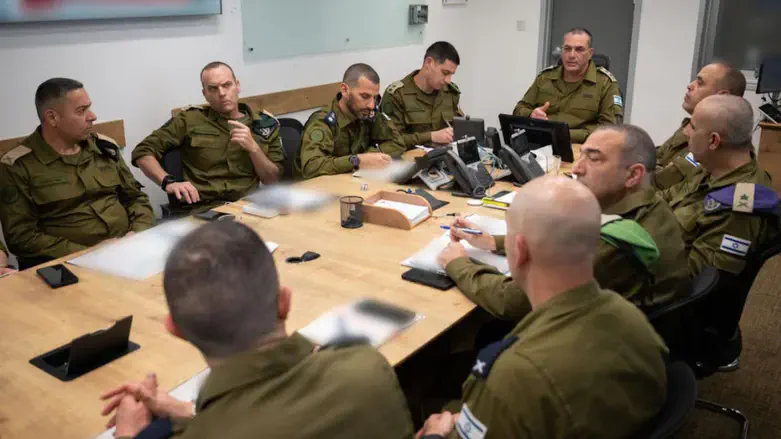 Zamir conducting situational assessment following rocket fire from Lebanon