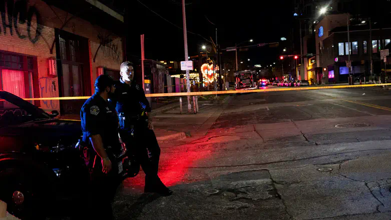 זירת הפיגוע בטקסס