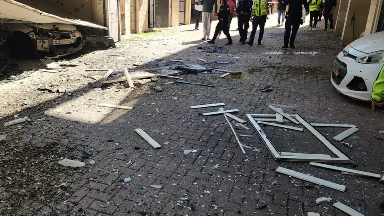 זירת האירוע במרכז