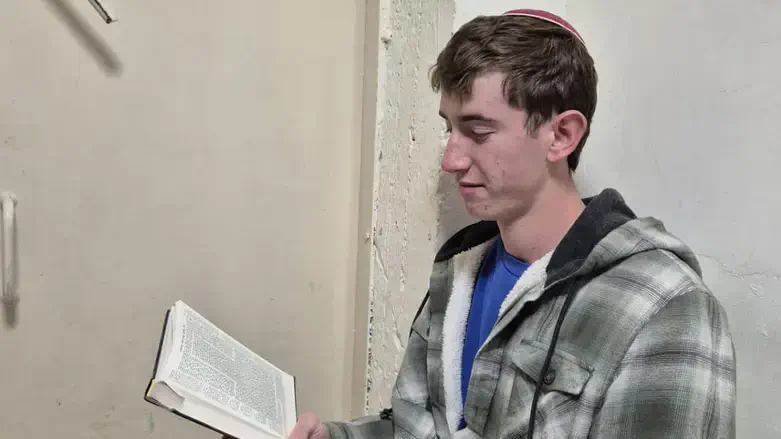 תמונה של אחד הלומדים במיזם