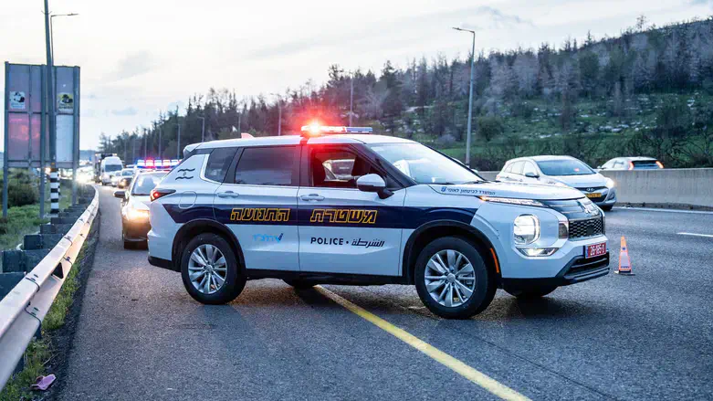 Police car (illustrative)