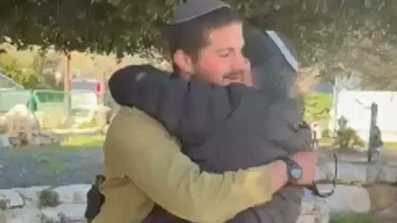 Bezalel Smotrich with his son