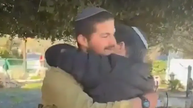 סמוטריץ' ובנו אתמול