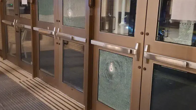 Scene of the shooting attack