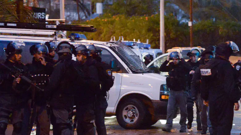 Силы израильской полиции. Иллюстрация