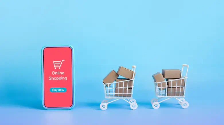 Online Shoppers, illustration