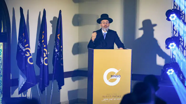 הרב לאו באירוע