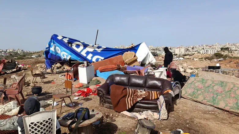 ההרס בגבעת בית ענות