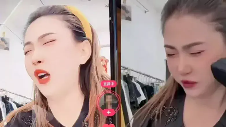 רגעי ההתמוטטות של כוכבת הרשת